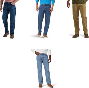 Wrangler Authentics Men's ZM1AJ Relaxed Fit Flex Jeans - Picture 1 of 23