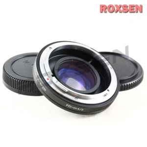 Pixco 0.72x Focal Reducer Booster Adapter for FD Canon lens to Micro 4/3 OM-D G5 - Picture 1 of 3