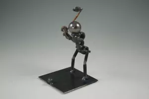 Golf Metal Statue by Appel’s Bolt People (Handmade in Arizona) FREE Shipping - Picture 1 of 12