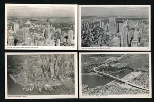 USA New York City x4 c1920/40s? RP PPCs - Picture 1 of 2