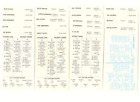 1971 Strat-O-Matic Original Season 20 cards SOM - DETROIT TIGERS Team Set