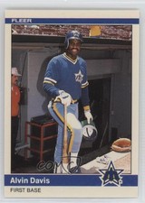 1984 Fleer Update Alvin Davis #U-30 Rookie RC