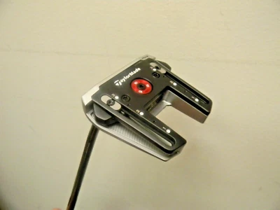 NEW TAYLORMADE GT MAX SINGLE BEND PUTTER LEFT HAND 34" HEAD COVER INCLUDED - Image 1 of 4