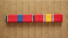 Us Military Usn Usmc Usaf Uscg Army Mounted Medal Ribbon Bar Two Piece Group 002