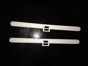 30 GANCI SUPERIORI PER TENDE VERTICALI 127 MM - RICAMBI PER TENDE - Foto 1 di 1