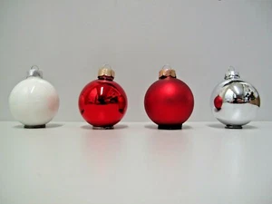 (0.55€/Stk.) 36x Christbaumkugeln Glas Weihnachtskugeln Kugeln D- 57mm Advent
