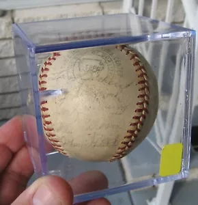 Béisbol firmado por el equipo de los Tigres de Detroit - 1960-62' Kaline Bunning Colavito Cash - Imagen 1 de 21