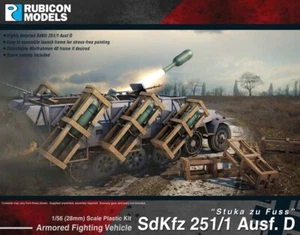 Rubicon Models 280020 German SdKfz 251/1 AUSF D Stuka a piedi mezza pista - Foto 1 di 6