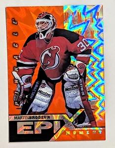 Martin Brodeur 1997-98 Pinnacle Epix Orange Moment #E8 New Jersey Devils - Foto 1 di 2