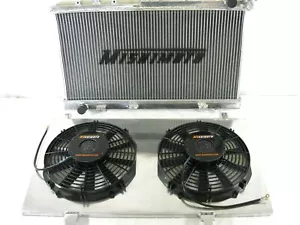 Mishimoto Performance Aluminum Radiator & Fan Shroud for 95-98 Nissan 240SX KA24 - Picture 1 of 11