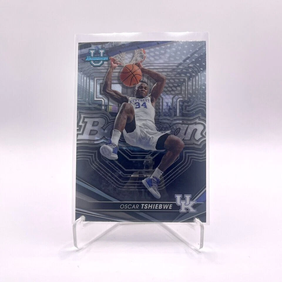 "MINT" Oscar Tshiebwe 2022-23 TOPPS BOWMAN BEST U CHROME ROOKIE CARD #81 - Image 1 of 1