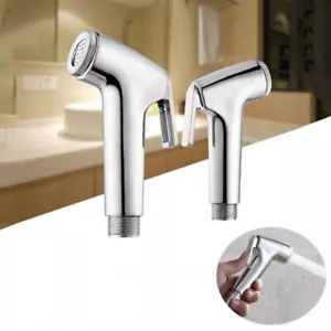 Bidet Wasserhahn Duschkopf Dusche Sprayer Silber Ersatz Kopfwäsche Toilette - Bild 1 von 12