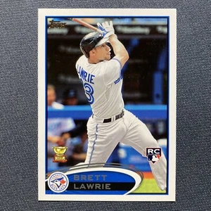 2012 Topps BRETT LAWRIE RC Gold Cup Rookie Card #4662 Toronto Blue Jays - Picture 1 of 2