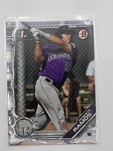 2019 BOWMAN BASEBALL PROSPECTS ROBERTO RAMOS BP-145 - Picture 1 of 2