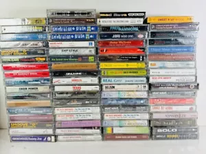 74 CASSETTE TAPE LOT 80s-90's Singles Albums Promos Rap R&B Gospel MOST SEALED - Picture 1 of 10