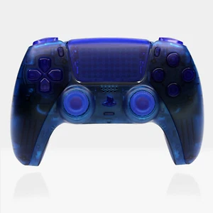 Triple Clear Blue PS5 Controller Killscreen Custom PlayStation 5 Pro DualSense - Picture 1 of 7