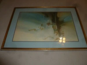 GERAHMTER REMEMBER A SWING CAROLYN BLISH DRUCK SIGNIERT NUMMERIERT 593/1500 1980 LE >> - Bild 1 von 8