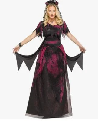 Twilight Fairy Gown - Black/Purple - Costume - Adult - 2 Sizes - Image 1 of 3