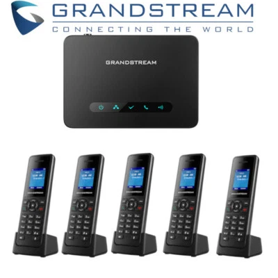 5 Grandstream DP720 DECT Cordless HD VoIP Telephone Handset + DP750 Base Bundle - Image 1 of 4