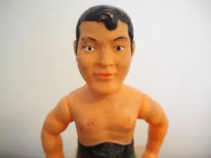Antonio Inoki Soft Vinyl 24Cm At The Time Rare Bullmark Japan Pro Wrestling Rare - Picture 1 of 8