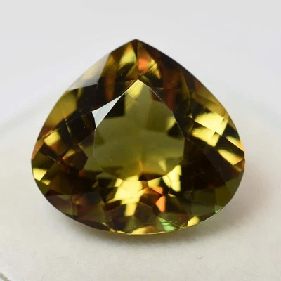 Piedra preciosa suelta corte pera cambio de color alejandrita natural AA+ 9,69 quilates CERTIFICADA Foto 1 de 4