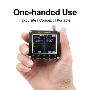 Analog Bandwidth 200KHz Digital Oscilloscope FNIRSI 138 PRO Portable - Picture 1 of 15