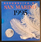 San Marino Divisionale Anno 1995 con il 1000 lire in Argento gr 14,6 FDC -OTTIMA