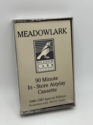 Meadow Lark 90 minute In-Store Airplay 1986-87 Cassette Classical SEALED PROMO - Image 1 of 4