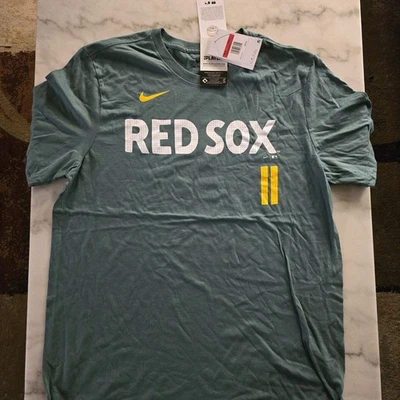 Camiseta Red Sox Green City Connect Talla Adulto Grande Auténtica Foto 1 de 2