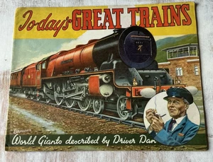 Nairn’s Books Train Railway Railroads Book Goodwin Artist Children’s Book 1954 - Imagen 1 de 4