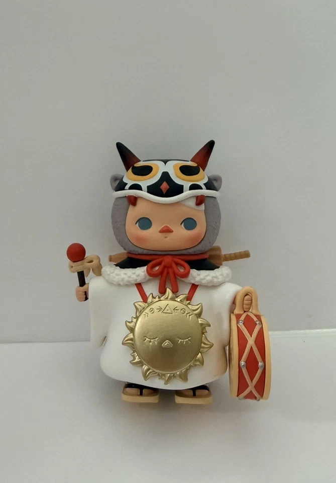 Figura Vinilo Pop Mart x Pucky Festival Babies Series RAIJIN BABY  Foto 1 de 4