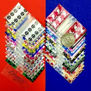 BaggiesSince 1987 - 1034 BOLSAS CON SELLO Y CREMALLERA 25 MEZCLA DE DISEÑO 1000 PIEZAS Metálicas, 👀Detalles🔽 - Imagen 1 de 24