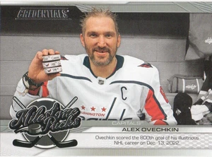 24-25 2024-25 Credentials Alex Ovechkin Milestone Pucks #MP-AO Capitals - Picture 1 of 1