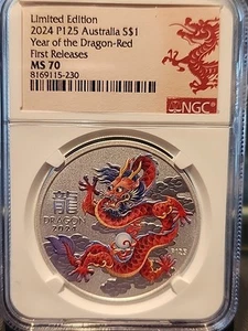 Limited Edition 2024 P125 Austrailia S$1 - Picture 1 of 11