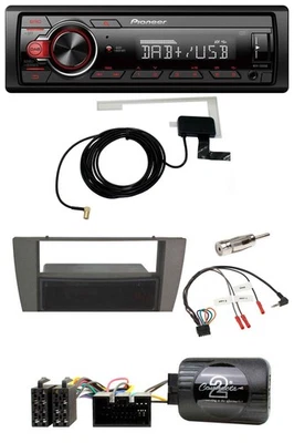 Pioneer 1DIN MP3 DAB USB Lenkrad Autoradio für Jaguar X-Type S-Type 2003-2008 - Bild 1 von 4