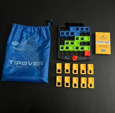 TIPOVER Crate Puzzle Game Mind Challenging  ThinkFun Strategy  - Image 1 of 4