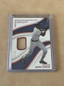 2023 Panini Immaculate Andre Dawson Bat relic /25 #155 - Picture 1 of 2