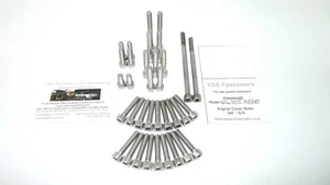 Kawasaki GPz305 / GPz 305 - B Series - Rocker/Cam Covers Bolts Set - S/Steel - Picture 1 of 1