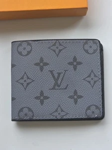 Louis Vuitton Slender Wallet Monogram Eclipse Reverse Canvas - Picture 1 of 4