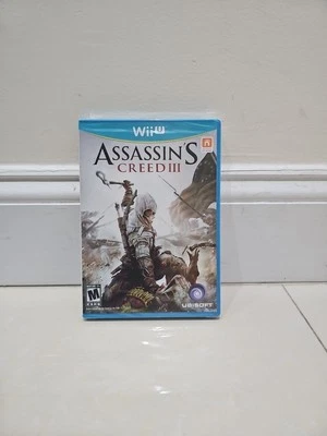 [New Sealed] Assassin's Creed III (Nintendo Wii U,  2012)  [Free Shipping] - Image 1 of 4