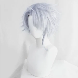 Twisted Wonderland Azul Ashengrotto Anime Kostüm Cosplay Haar Perücke - Bild 1 von 3