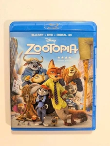 Disney Zootopia (Blu-ray/DVD 2 Disc Set, 2016) Includes Digital Copy - Picture 1 of 6