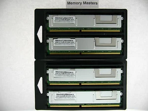 16GB (4x4GB) MEMORY PC2-5300F for HP ProLiant BL20p G4, BL460c 2RX4 - Picture 1 of 3