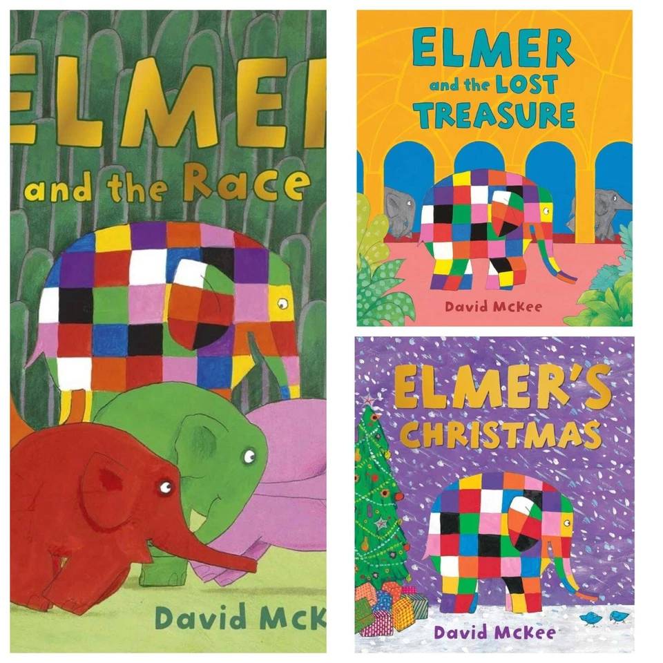 Elmer the Patchwork Elephant - by David McKee - Image 1 of 1