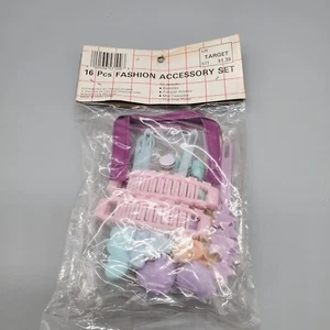 Pinzas para el cabello cascadas vintage de 16 piezas con pasadores para niños - nuevas y bolsa - Imagen 1 de 5
