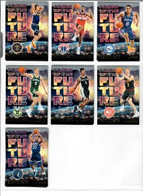 2018 19 Hoops HOLIDAY WINTER SNOWFLAKE FACES OF THE FUTURE U PIck RC KNOX +++ - Image 1 of 3