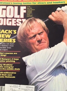 Golf Digest Magazine Jack Nicklaus & Watson May 1985 120618nonrh - Imagen 1 de 1