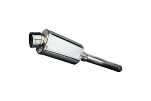 Yamaha FZR1000 EXUP Delkevic 9" Stainless Steel Oval Muffler Exhaust 89-94  - Bild 1 von 2