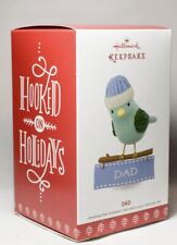 Hallmark: Dad - Winter Bird - One of Four - 2017 Keepsake Ornament CLEARANCE!!