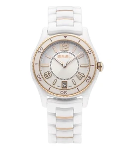 Ebel X-1 Ladies 34mm Watch, White Ceramic/18k Rose Gold - Picture 1 of 5
